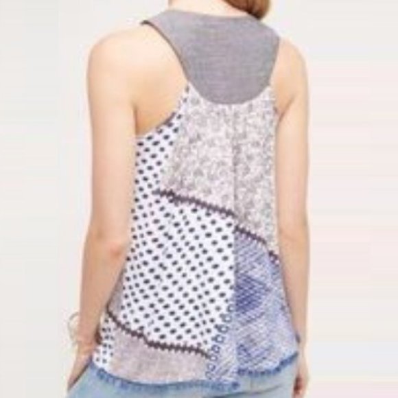 One September Anthropologie Raye Crochet Tank - Picture 2 of 10